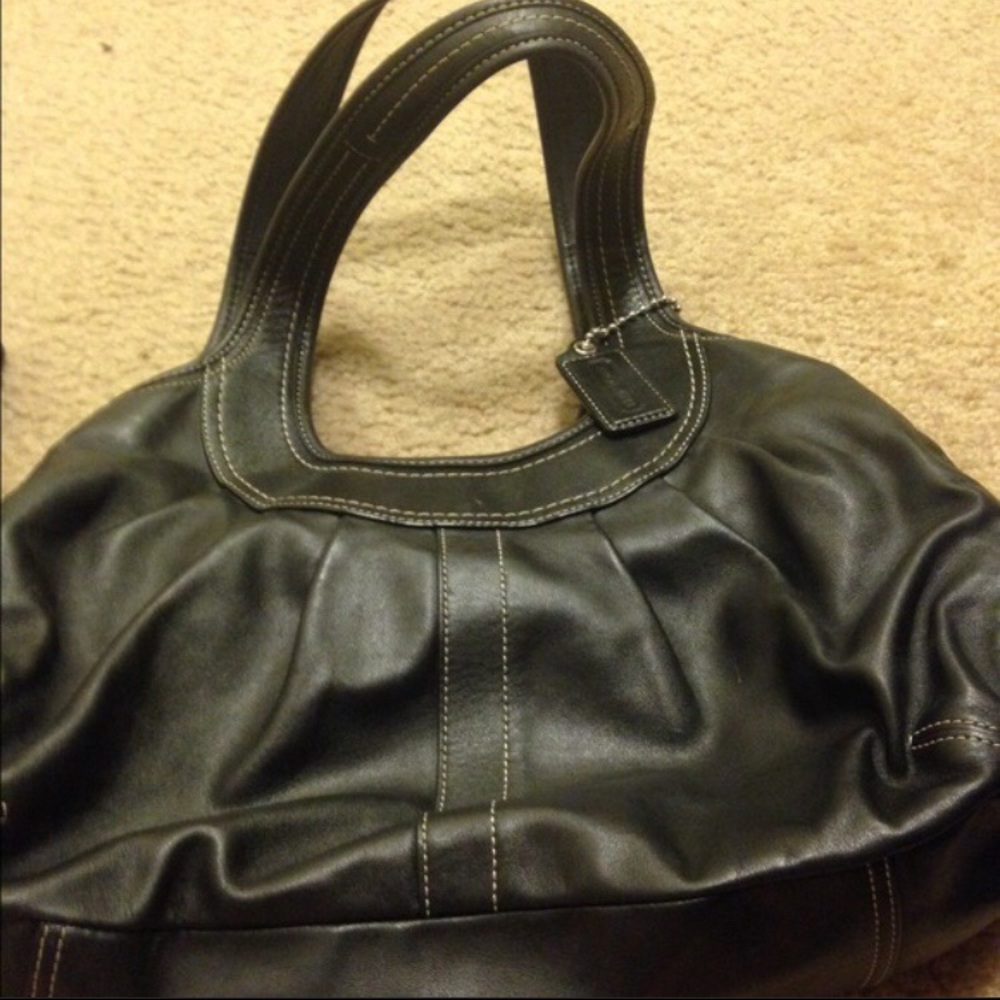 Vintage Black Coach purse